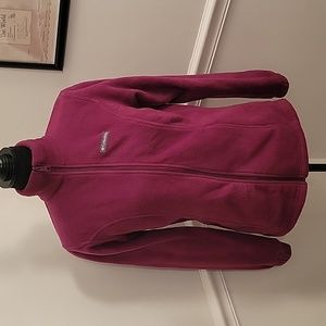 Columbia Fleece Jacket Pink Womens Small‎